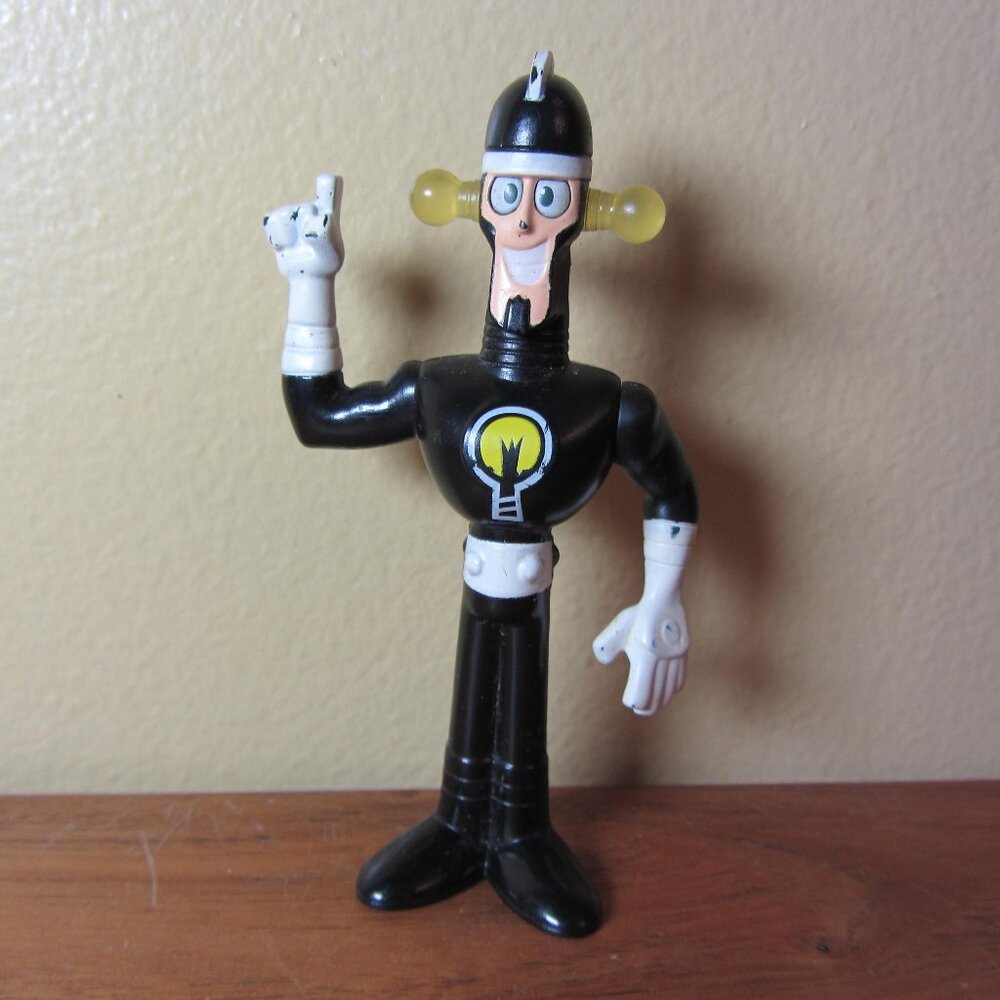 5 for $15 -DR. LIGHT #6 McDonalds Teen Titans Go! Doctor Lights Up Figure (T457)